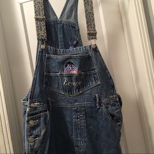 vintage Winnie the Pooh Eeyore overalls